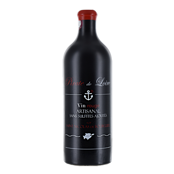 Pirate De Loire 2023 Rouge Sans Sulfites Ajoutés Plaisirs du Vin - Dax Saint-Paul-lès-Dax FR 1141 Boulevard Saint-Vincent-de-Paul