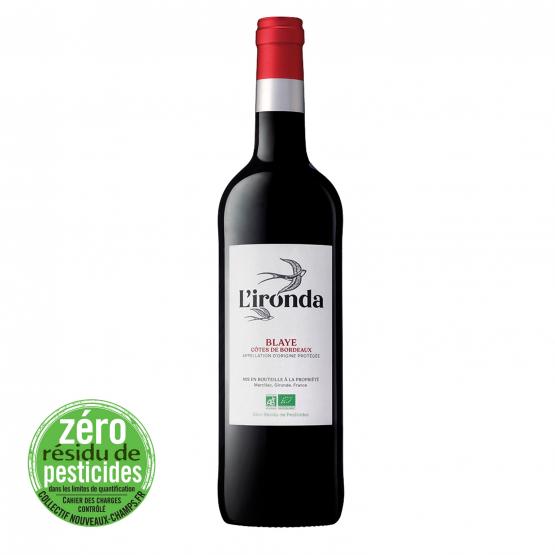 L'Ironda 2020 Rouge Bio Plaisirs du Vin - Dax Saint-Paul-lès-Dax FR 1141 Boulevard Saint-Vincent-de-Paul