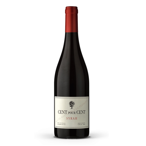 Cent pour Cent Syrah 2025 Rouge Plaisirs du Vin - Dax Saint-Paul-lès-Dax FR 1141 Boulevard Saint-Vincent-de-Paul