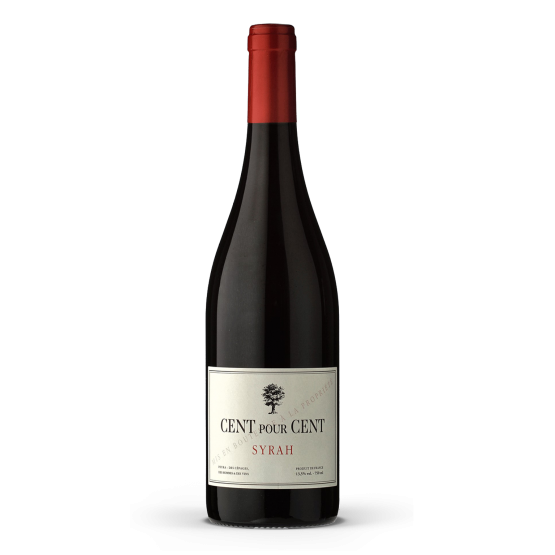 Cent pour Cent Syrah 2024 Rouge Plaisirs du Vin - Dax Saint-Paul-lès-Dax FR 1141 Boulevard Saint-Vincent-de-Paul