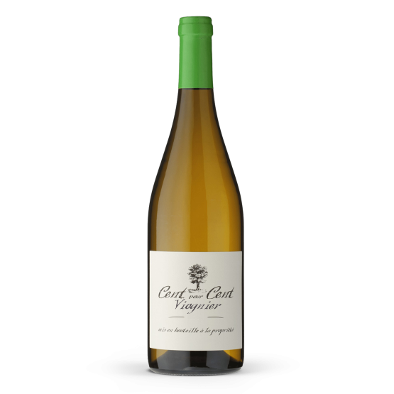 Cent pour Cent Viognier 2025 Blanc Plaisirs du Vin - Dax Saint-Paul-lès-Dax FR 1141 Boulevard Saint-Vincent-de-Paul