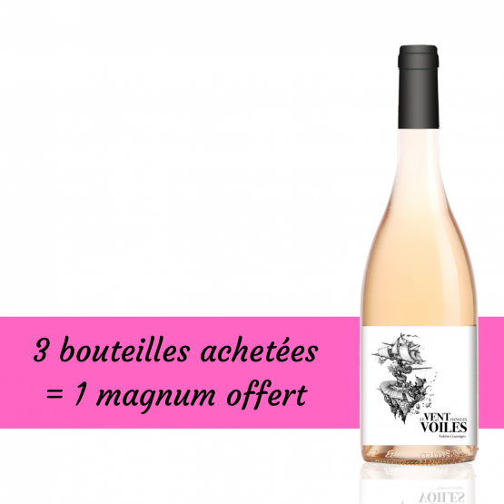 Le Vent dans les Voiles 2023 Rosé Jéroboam Plaisirs du Vin - Dax Saint-Paul-lès-Dax FR 1141 Boulevard Saint-Vincent-de-Paul