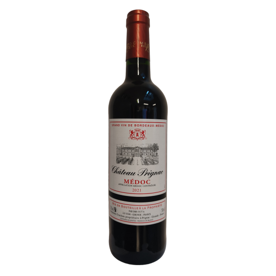 Château Prignac 2021 Rouge Plaisirs du Vin - Dax Saint-Paul-lès-Dax FR 1141 Boulevard Saint-Vincent-de-Paul