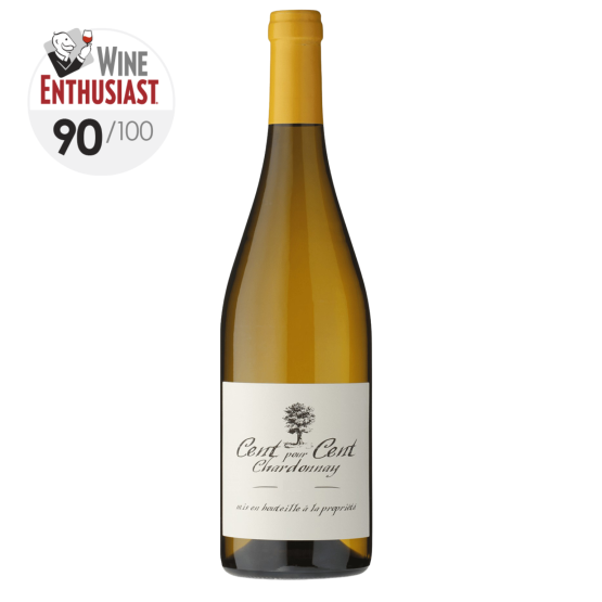 Cent pour Cent Chardonnay 2025 Blanc Plaisirs du Vin - Dax Saint-Paul-lès-Dax FR 1141 Boulevard Saint-Vincent-de-Paul
